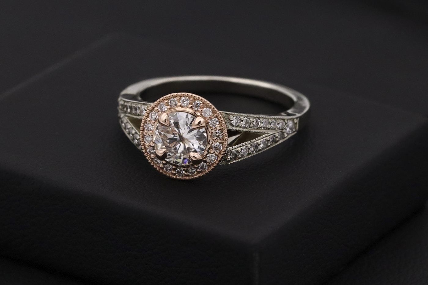 Lab-grown diamond rings